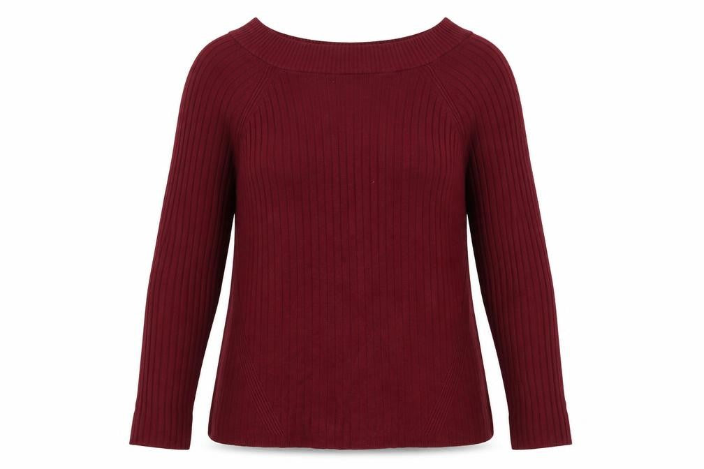 Womens UK Size 14 Marks and Spencer Red Pullover Jumper