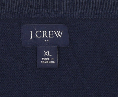 Mens UK Size XL J.CREW Blue Pullover Jumper
