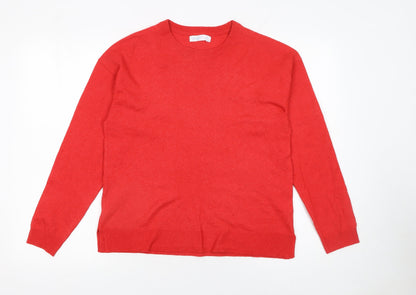 Womens UK Size S Primark Red Pullover Jumper