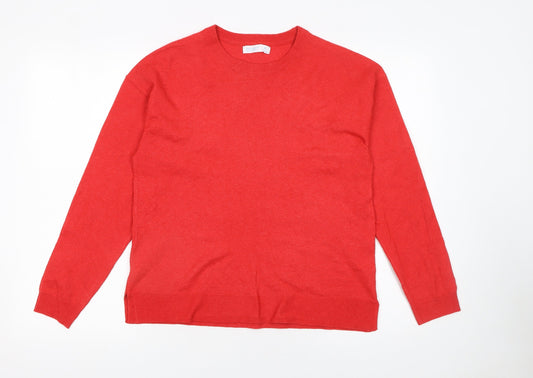 Womens UK Size S Primark Red Pullover Jumper