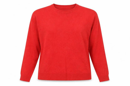 Womens UK Size S Primark Red Pullover Jumper