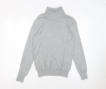 Womens UK Size 10 Papaya Grey Pullover Jumper