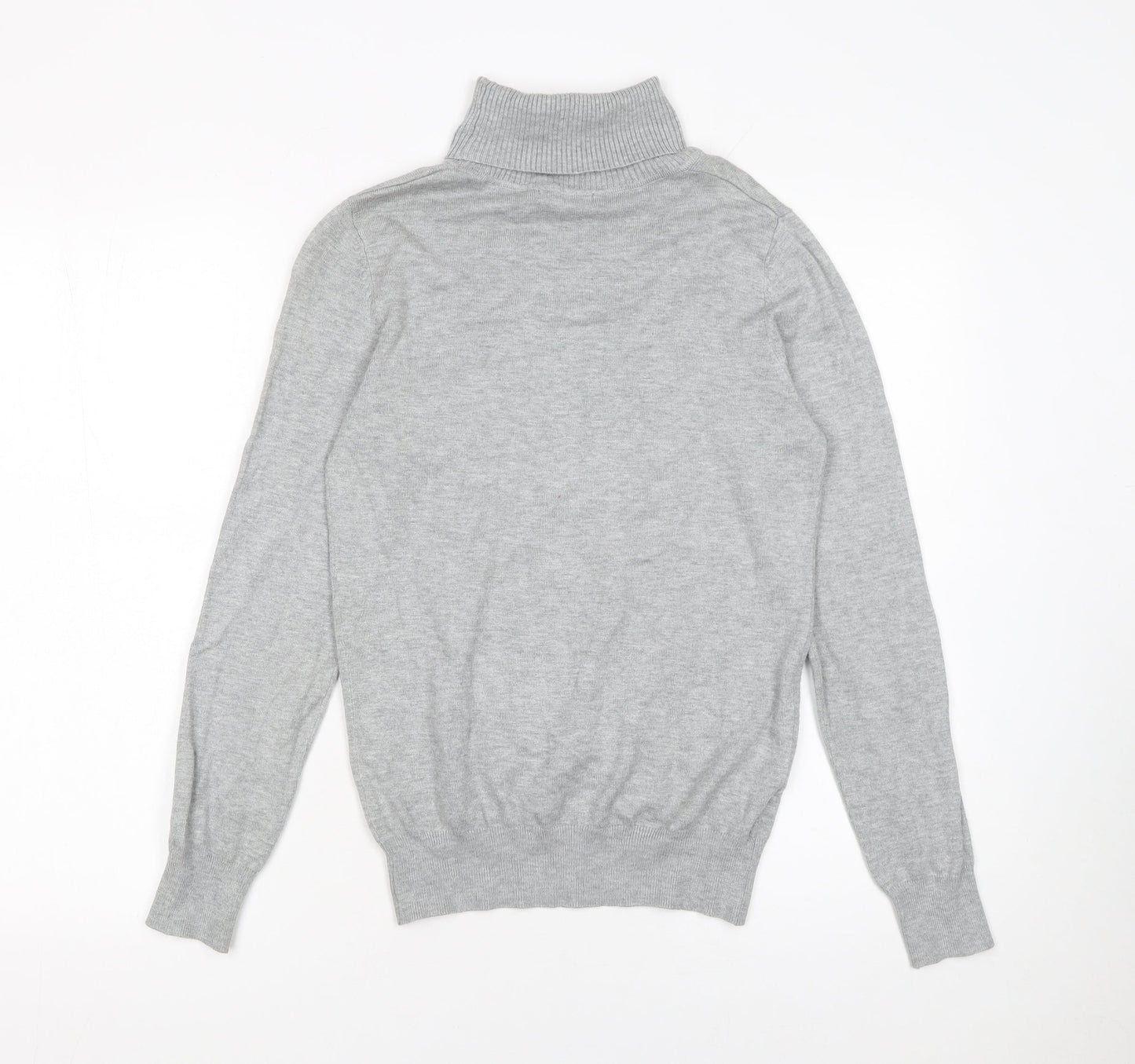 Womens UK Size 10 Papaya Grey Pullover Jumper