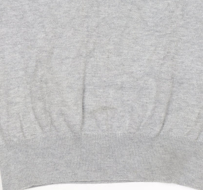 Womens UK Size 10 Papaya Grey Pullover Jumper