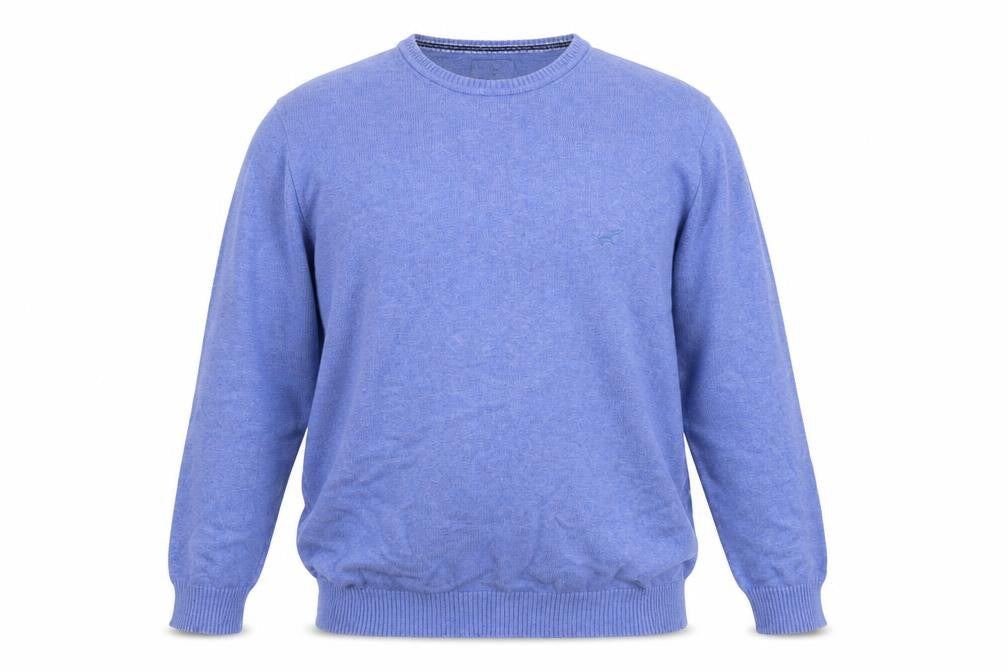 Mens UK Size XL Wolsey Blue Pullover Jumper