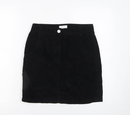 Womens UK Size 8 Papaya Straight & Pencil Corduroy Skirt