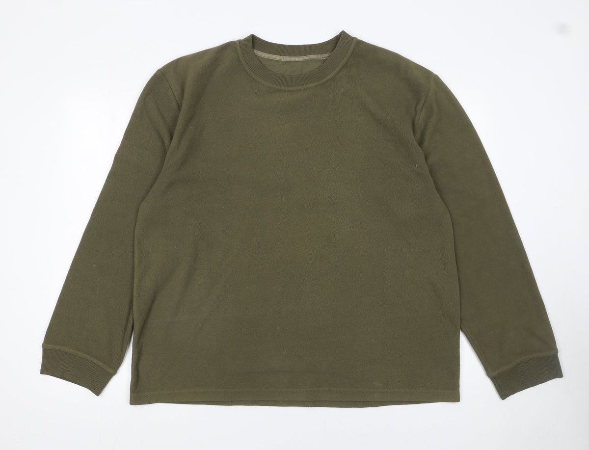 Mens UK Size XL Hawkshead Green Pullover Sweatshirt