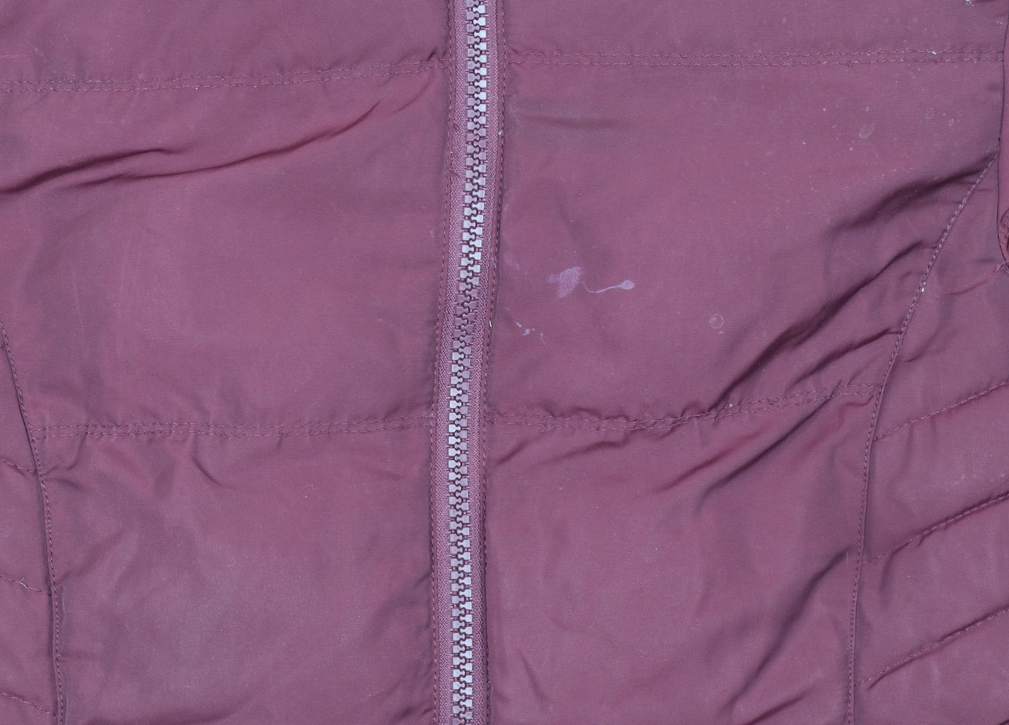 Womens UK Size 10 SoulCal & Co Red Puffer Jacket