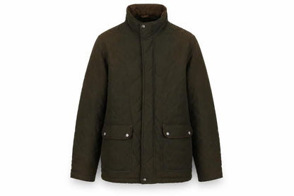 Mens UK Size M James Pringle Brown Quilted Coat