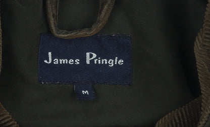 Mens UK Size M James Pringle Brown Quilted Coat