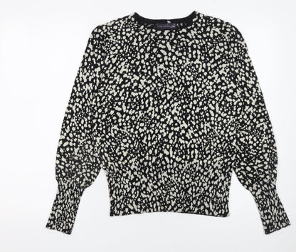 Womens UK Size 12 Marks and Spencer Black Pullover Jumper