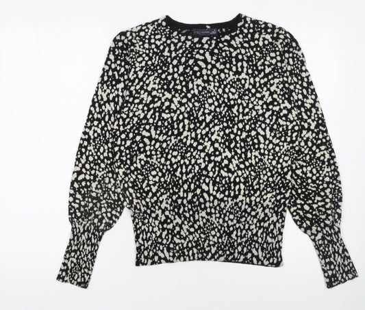 Womens UK Size 12 Marks and Spencer Black Pullover Jumper
