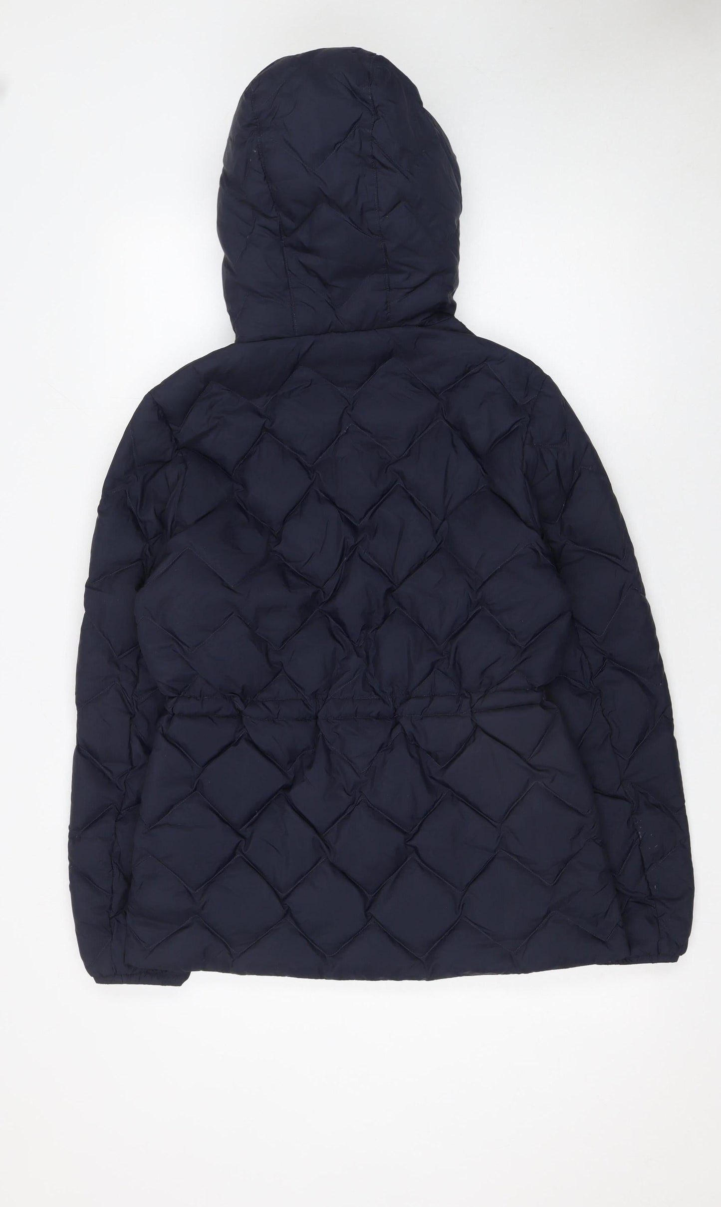 Womens UK Size 8 Marks and Spencer Blue Puffer Jacket