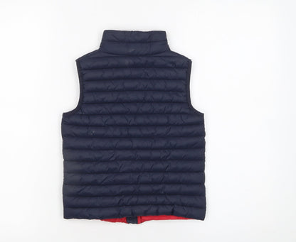 Joules Boys Blue Padded Quilted Bodywarmer Gilet 4 Years