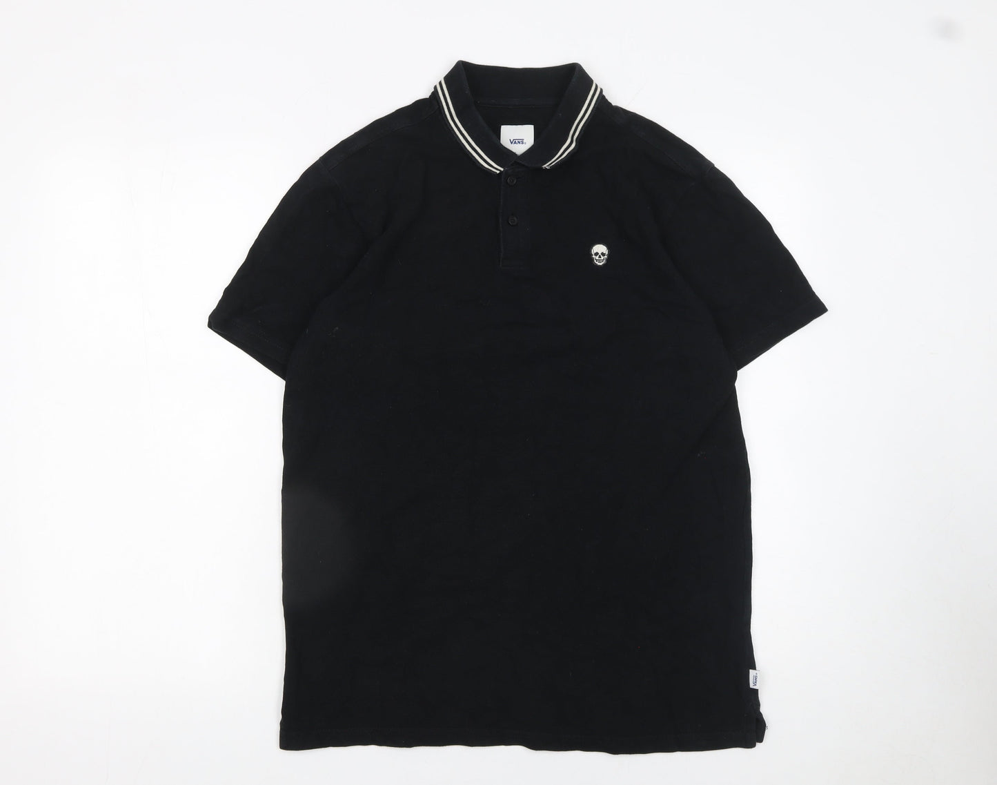 Mens UK Size S VANS Cotton Polo Shirt