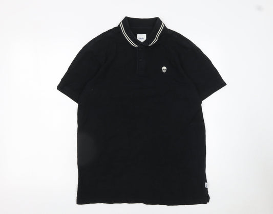 Mens UK Size S VANS Cotton Polo Shirt
