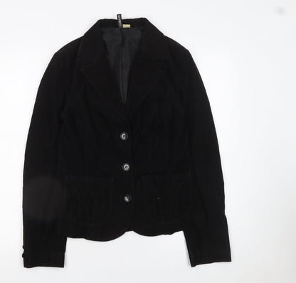 Womens UK Size 10 H&M Regular Black Blazer