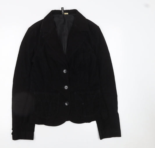 Womens UK Size 10 H&M Regular Black Blazer