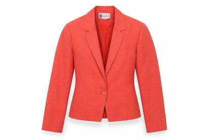 Womens UK Size 10 Prophecy Regular Red Blazer