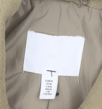 Womens UK Size 12 H&M Beige Basic Jacket