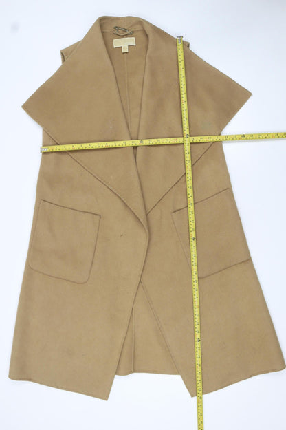 Womens UK Size L Michael Kors Beige Basic Jacket