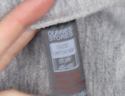 Womens UK Size M Dunnes Stores Grey Overcoat