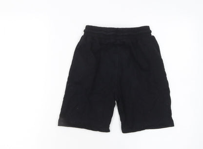 Marvel Boys Black Sweat Shorts 8 Years Regular Fit Hulk Superhero Design