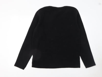 Mens UK Size S Kruxader Black Pullover Sweatshirt