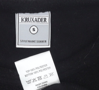 Mens UK Size S Kruxader Black Pullover Sweatshirt