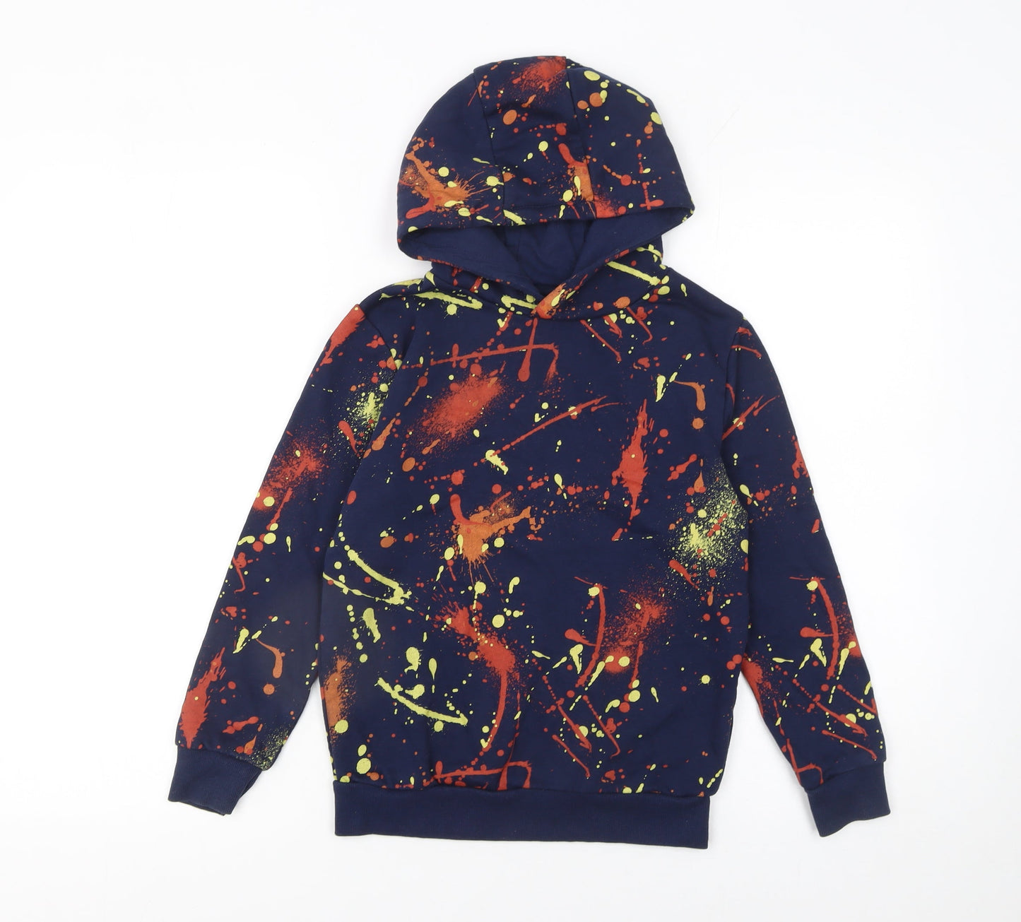 Boys UK Size 9-10 Years Dunnes Stores Multicoloured Pullover Hoodie