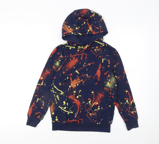 Boys UK Size 9-10 Years Dunnes Stores Multicoloured Pullover Hoodie
