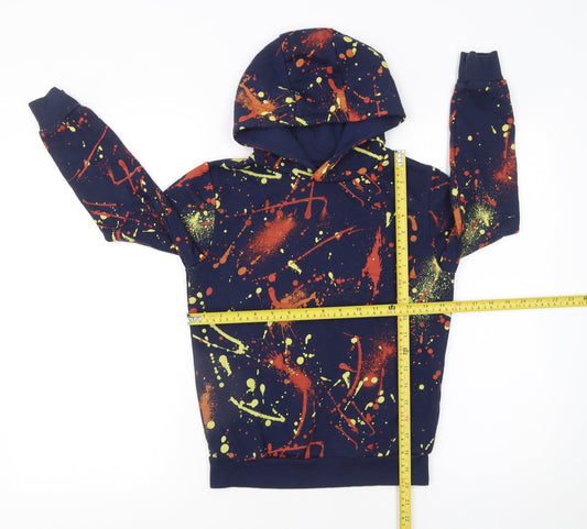 Boys UK Size 9-10 Years Dunnes Stores Multicoloured Pullover Hoodie