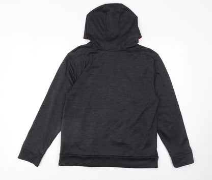 Boys UK Size 14-16 Years adidas Black Pullover Hoodie
