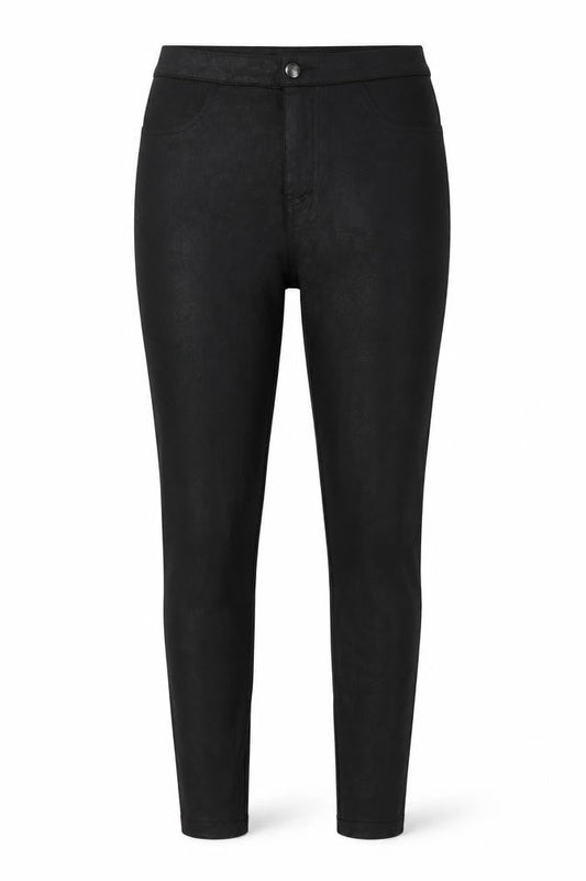 Womens UK Size 12 S Dunnes Stores Slim Fit Casual Workwear Black Trousers