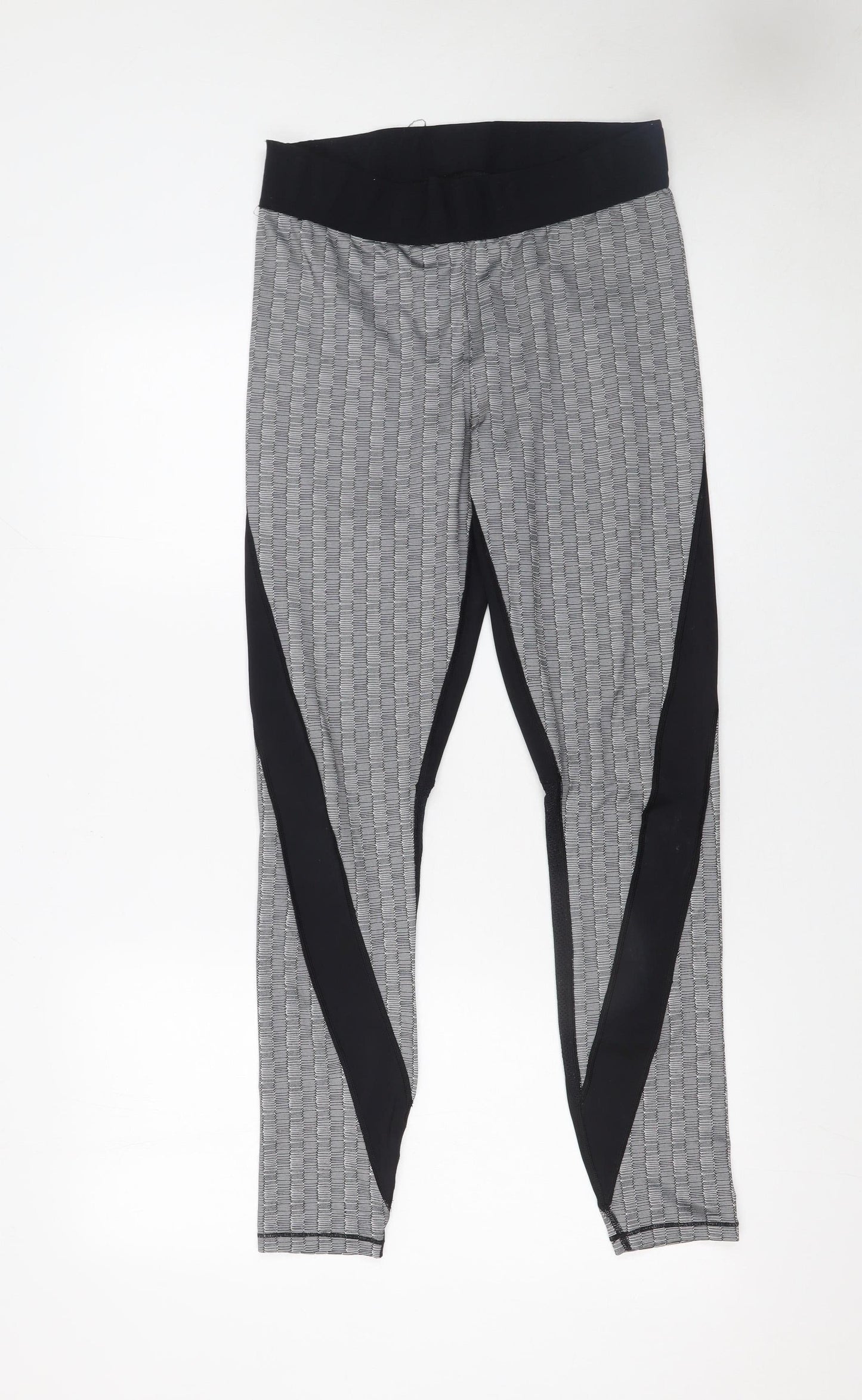 Womens UK Size L IVY PARK Slim Fit Leggings Black Leggings