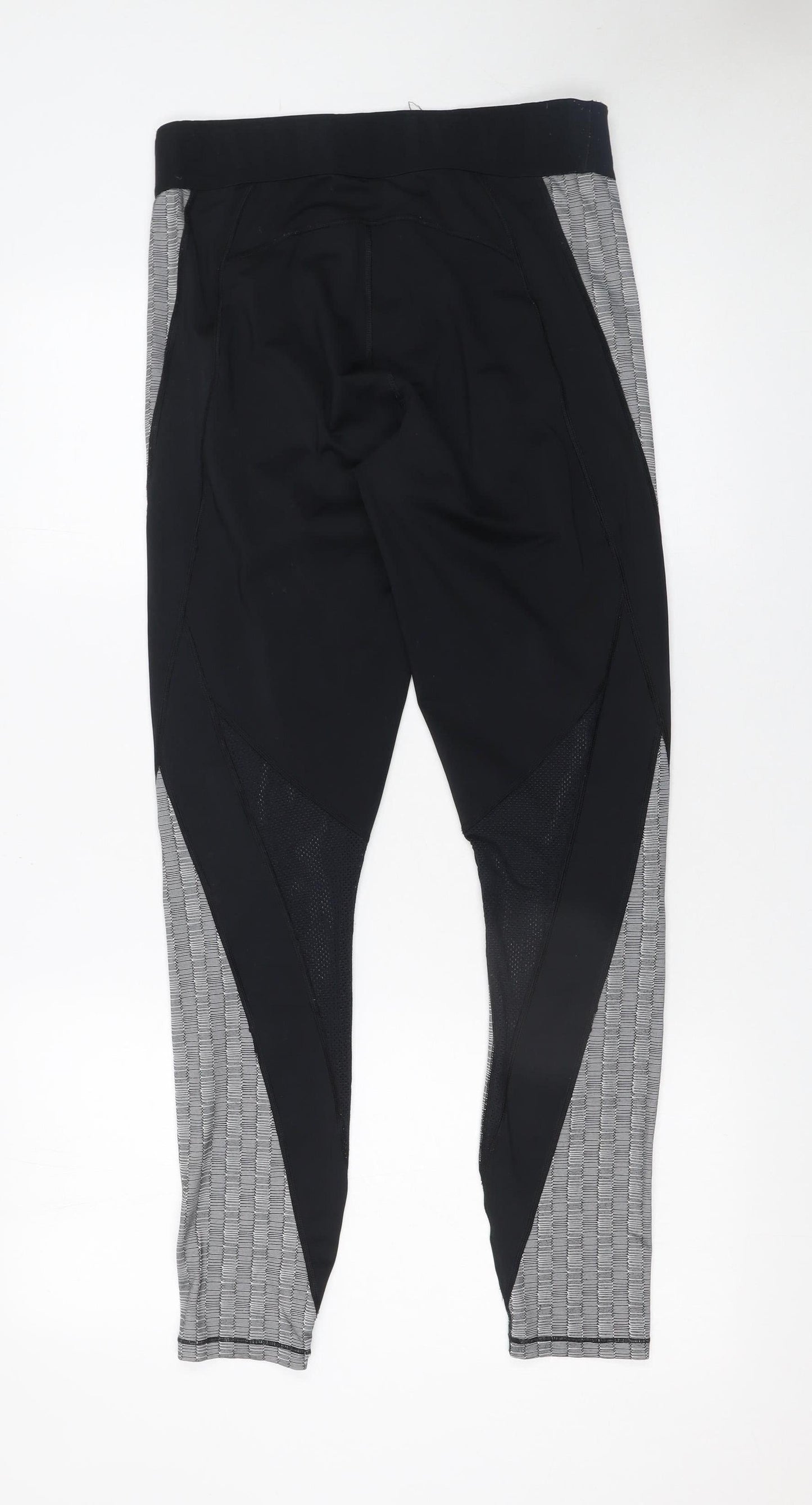 Womens UK Size L IVY PARK Slim Fit Leggings Black Leggings
