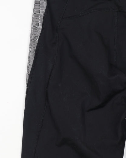 Womens UK Size L IVY PARK Slim Fit Leggings Black Leggings