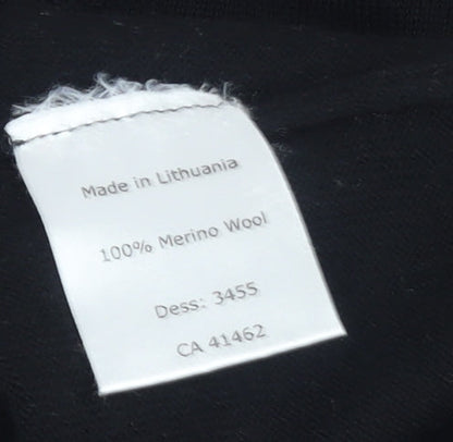 Mens UK Size S Bruuns Bazaar Black Pullover Jumper