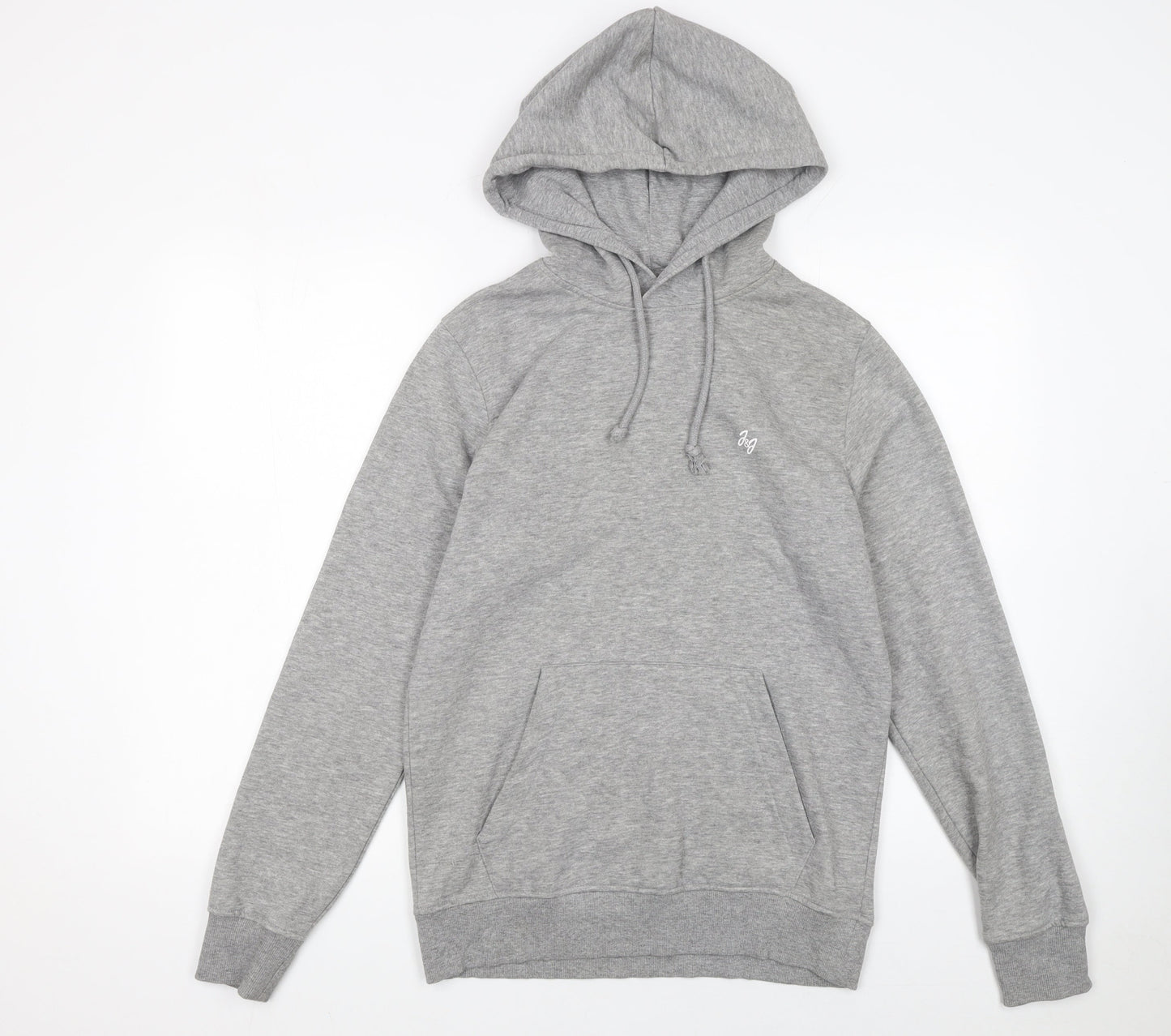 Mens UK Size S JACK & JONES Grey Pullover Hoodie