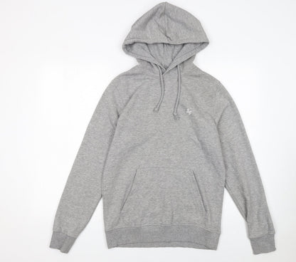 Mens UK Size S JACK & JONES Grey Pullover Hoodie