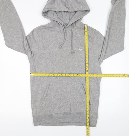 Mens UK Size S JACK & JONES Grey Pullover Hoodie
