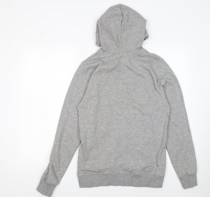 Mens UK Size S JACK & JONES Grey Pullover Hoodie