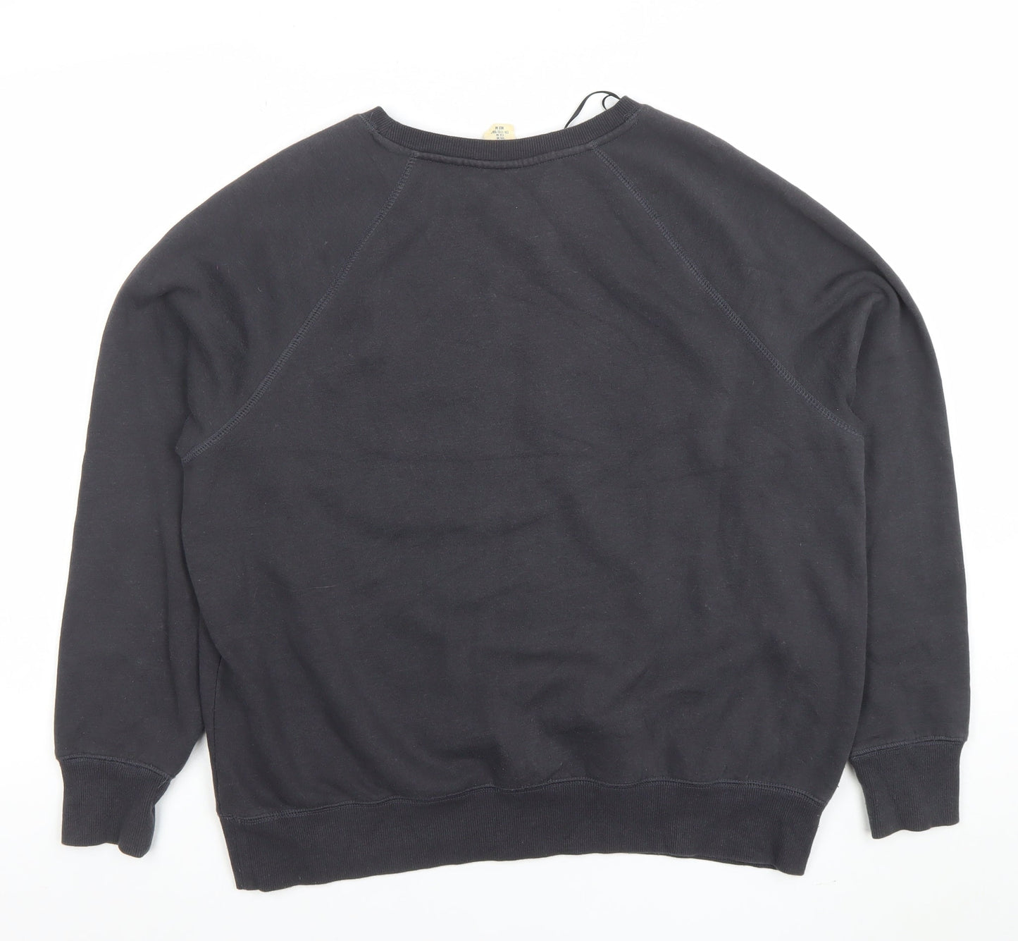 Womens UK Size 12 H&M Black Pullover Sweatshirt