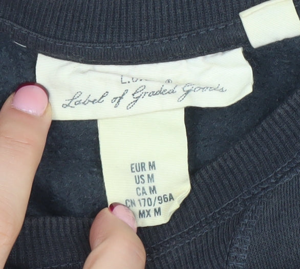 Womens UK Size 12 H&M Black Pullover Sweatshirt