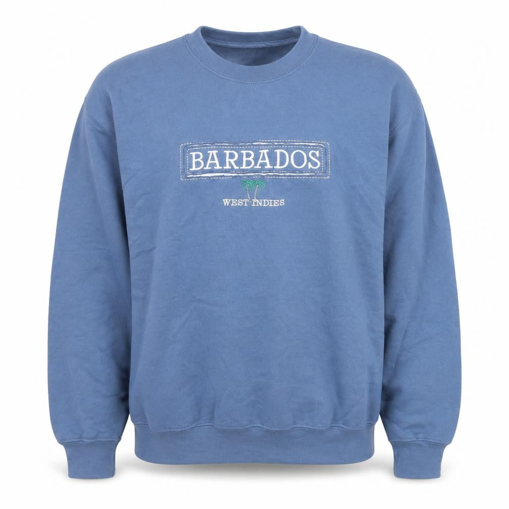 Mens UK Size S Gildan Blue Pullover Sweatshirt