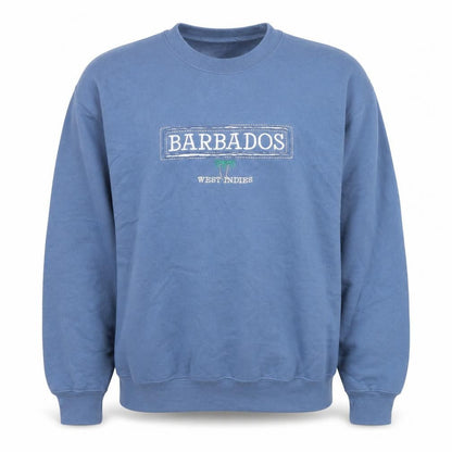 Mens UK Size S Gildan Blue Pullover Sweatshirt