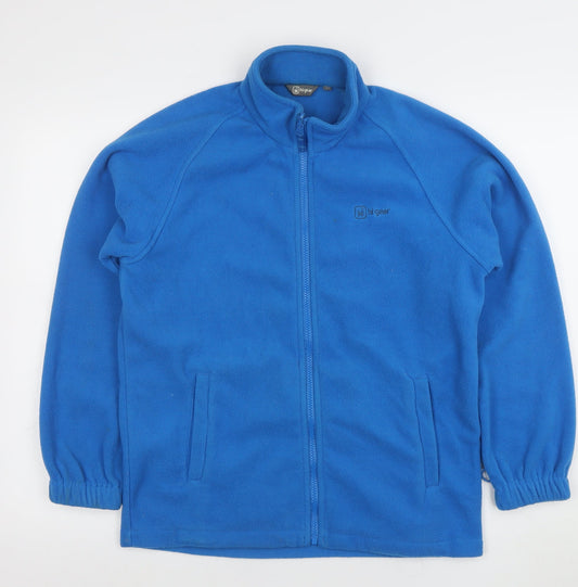 Boys UK Size 15-16 Years Hi Gear Blue Basic Jacket