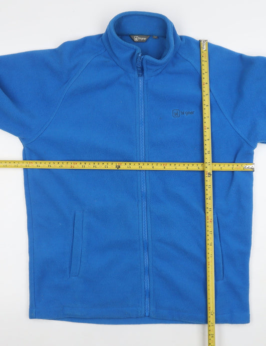 Boys UK Size 15-16 Years Hi Gear Blue Basic Jacket