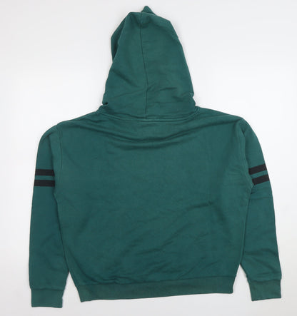 Womens UK Size M Victoria's Secret Green Pullover Hoodie