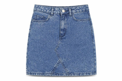 Womens UK Size 6 New Look Straight & Pencil Denim Skirt